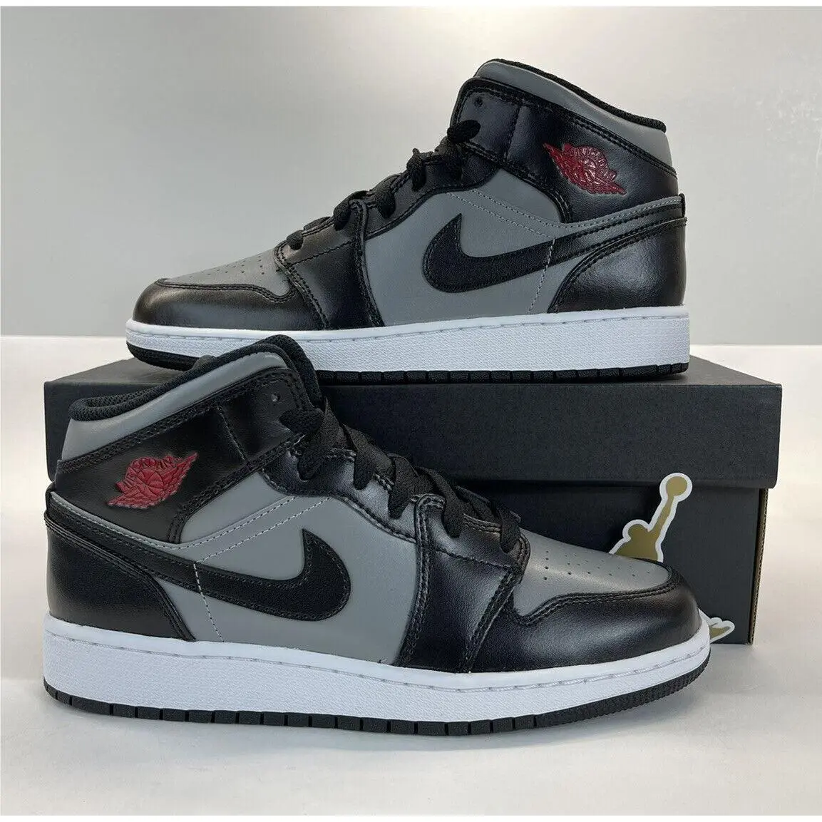 Nike shoes - Jordan 1 Mid - Mid - 654725-096 - Black 10