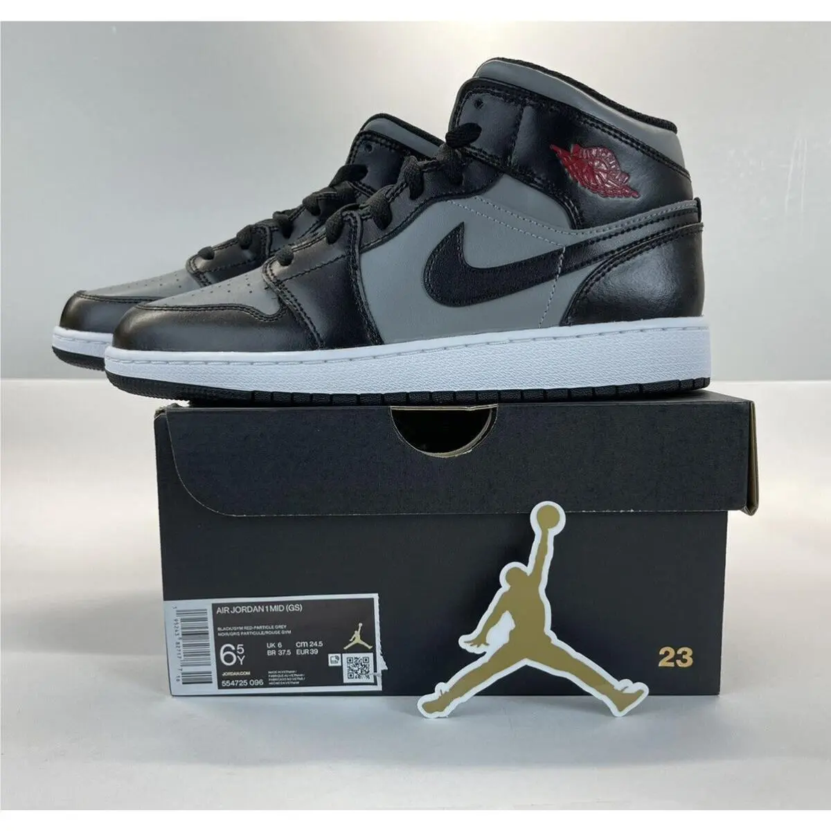 Nike shoes - Jordan 1 Mid - Mid - 654725-096 - Black 11