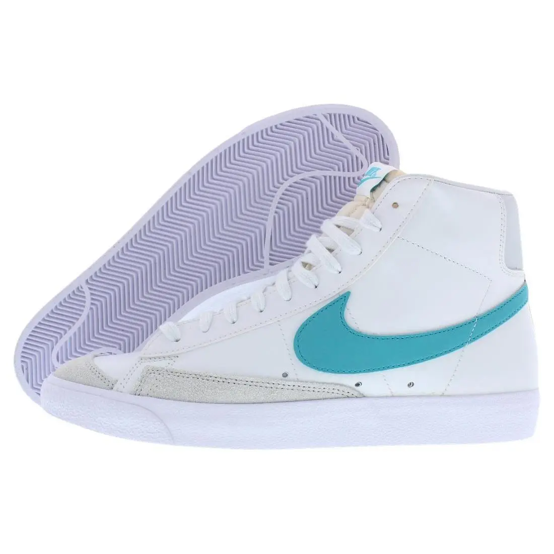 Nike Blazer Mid `77 Vintage Leather Unisex Shoes Size 9.5 Color: Summit