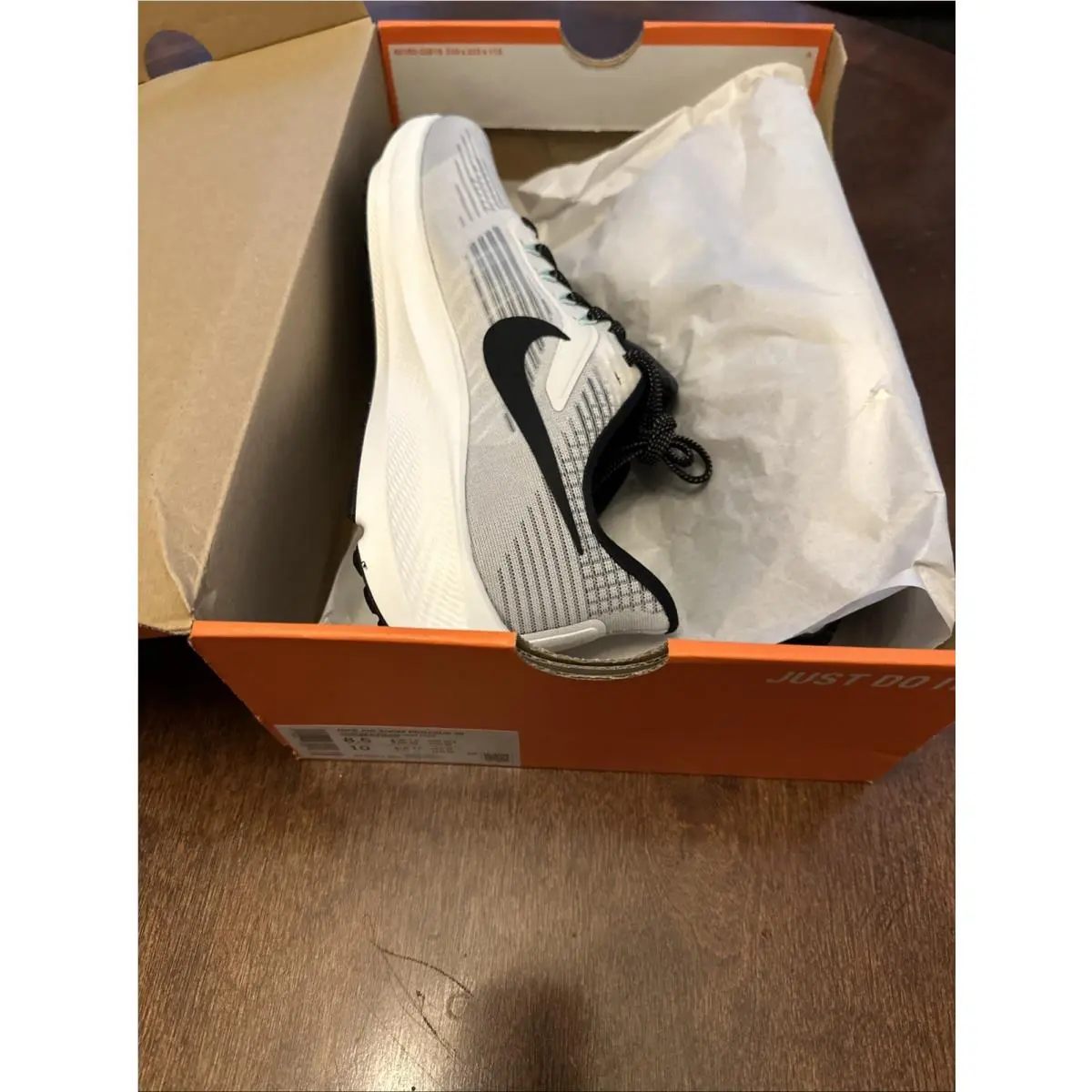 Nike Air Zoom Pegasus 39 Mens Size 10 Women`s 8.5 Phantom/black/sail-mint Foam