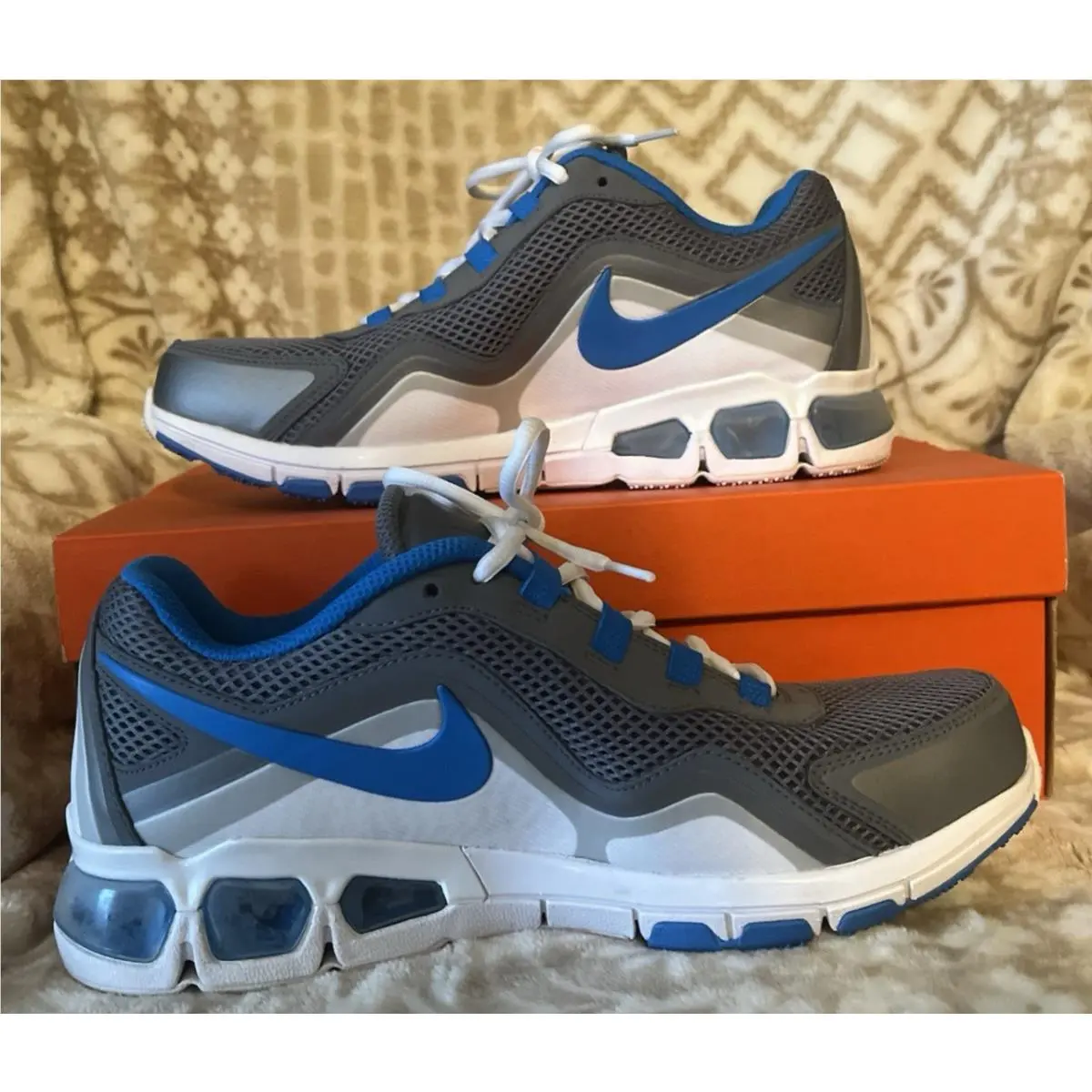 Nike shoes - air max tr 2k12 - air max - 535919 041 - blue grey white 0