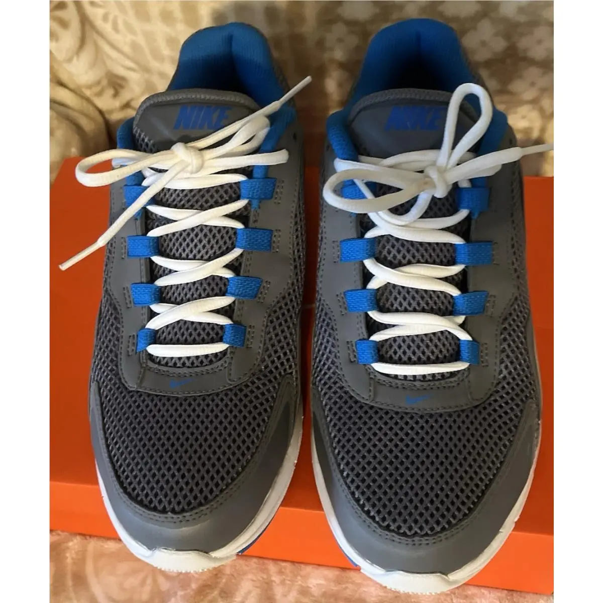 Nike shoes - air max tr 2k12 - air max - 535919 041 - blue grey white 2