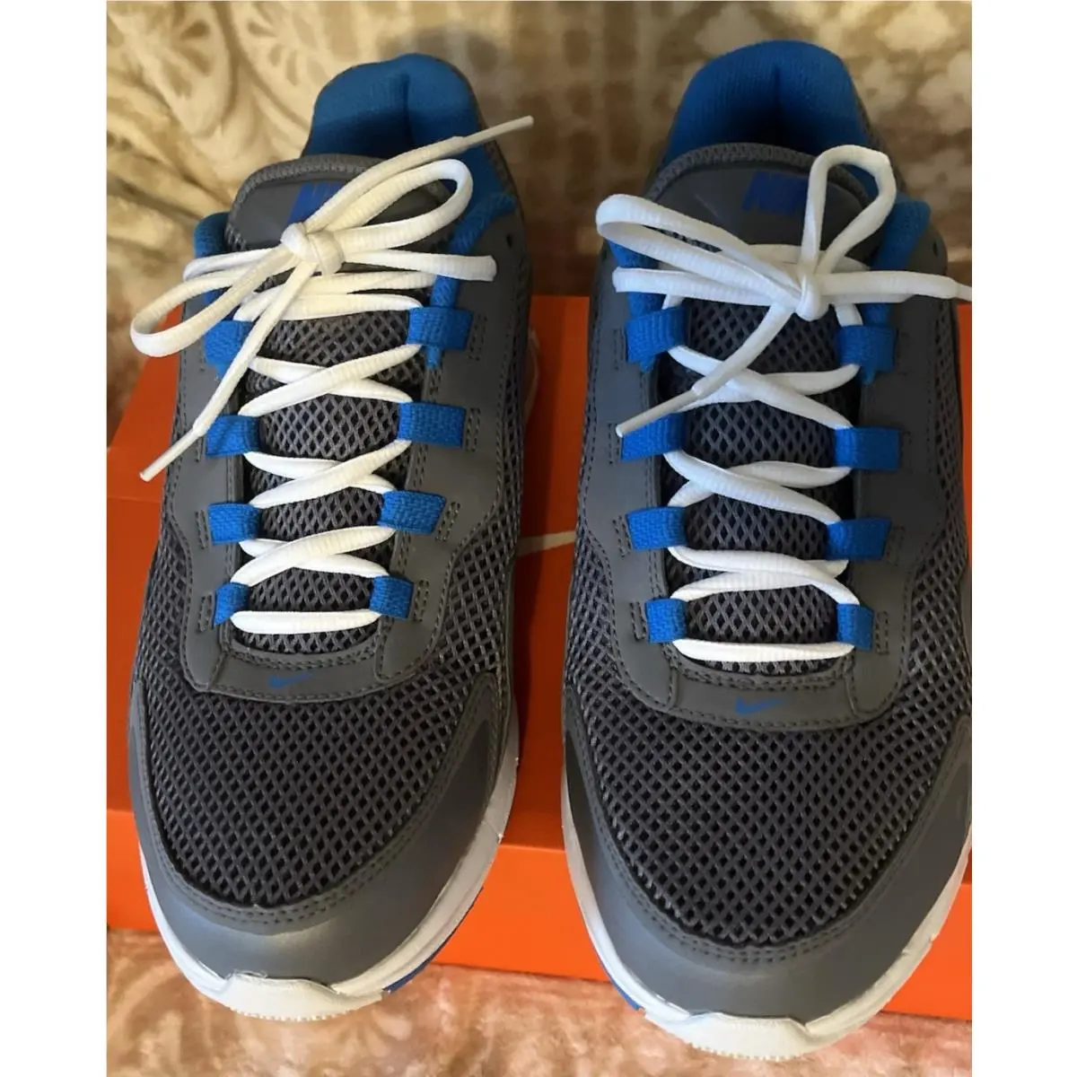 Nike shoes - air max tr 2k12 - air max - 535919 041 - blue grey white 4
