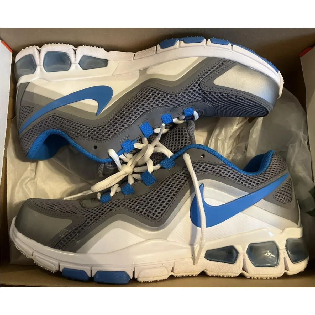 Nike shoes - air max tr 2k12 - air max - 535919 041 - blue grey white 5