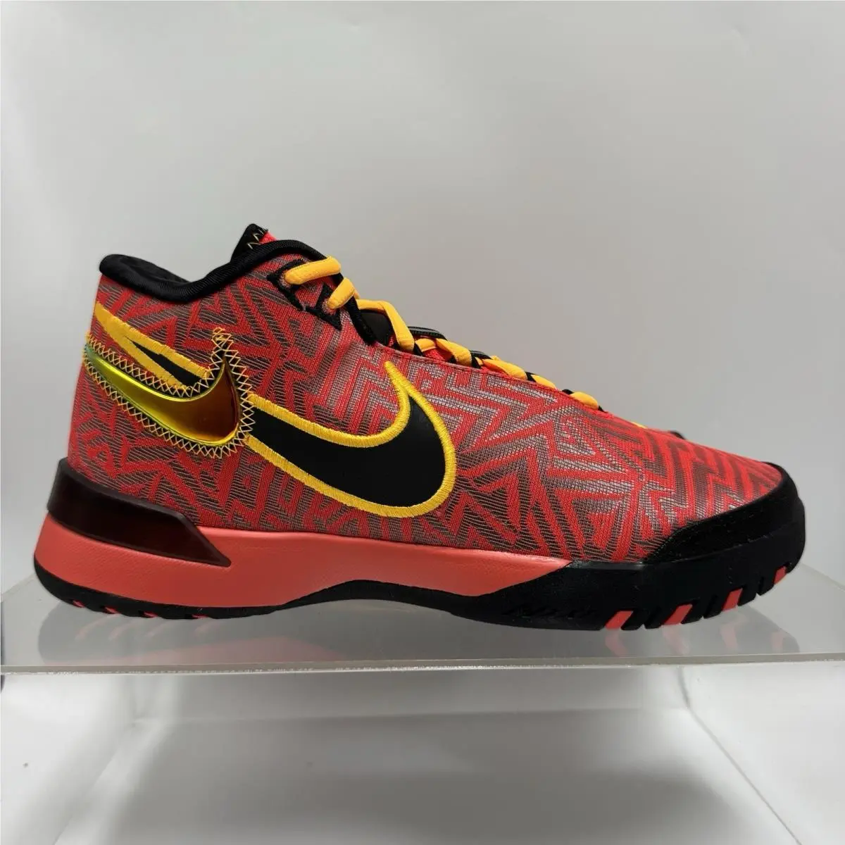 Lebron Nxxt Crimson Orange Basketball HF0712-600 Men’s Size 9.5 by Nike