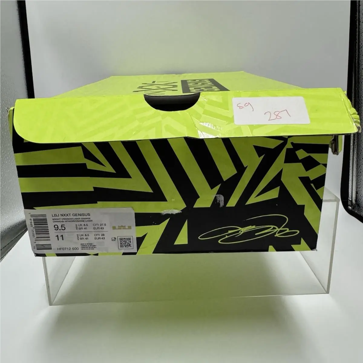 Nike shoes - Nike Zoom LeBron NXXT Genisus - HF0712-600 - Multicolor, Manufacturer: Bright Crimson/White/Black/Sundial 8