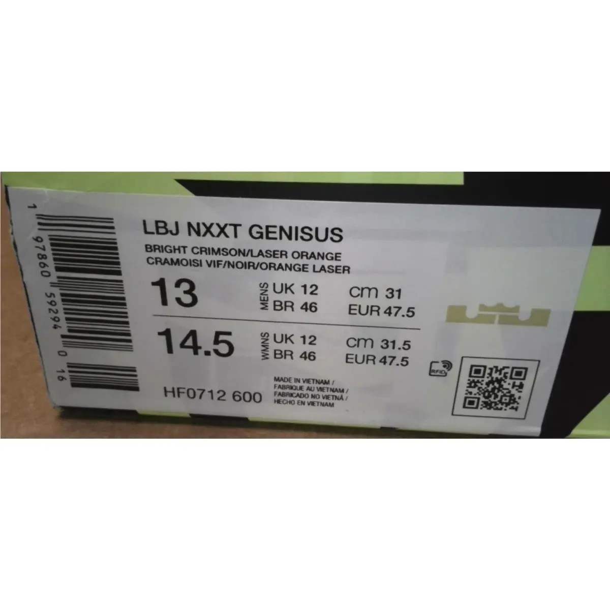 Nike shoes - Nike Zoom LeBron NXXT Genisus - HF0712-600 - Red 3