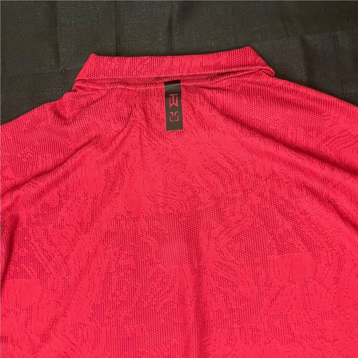 Nike clothing - TIger Woods ADV First Major Win Anniversary Polo - Sunday Red Black 9
