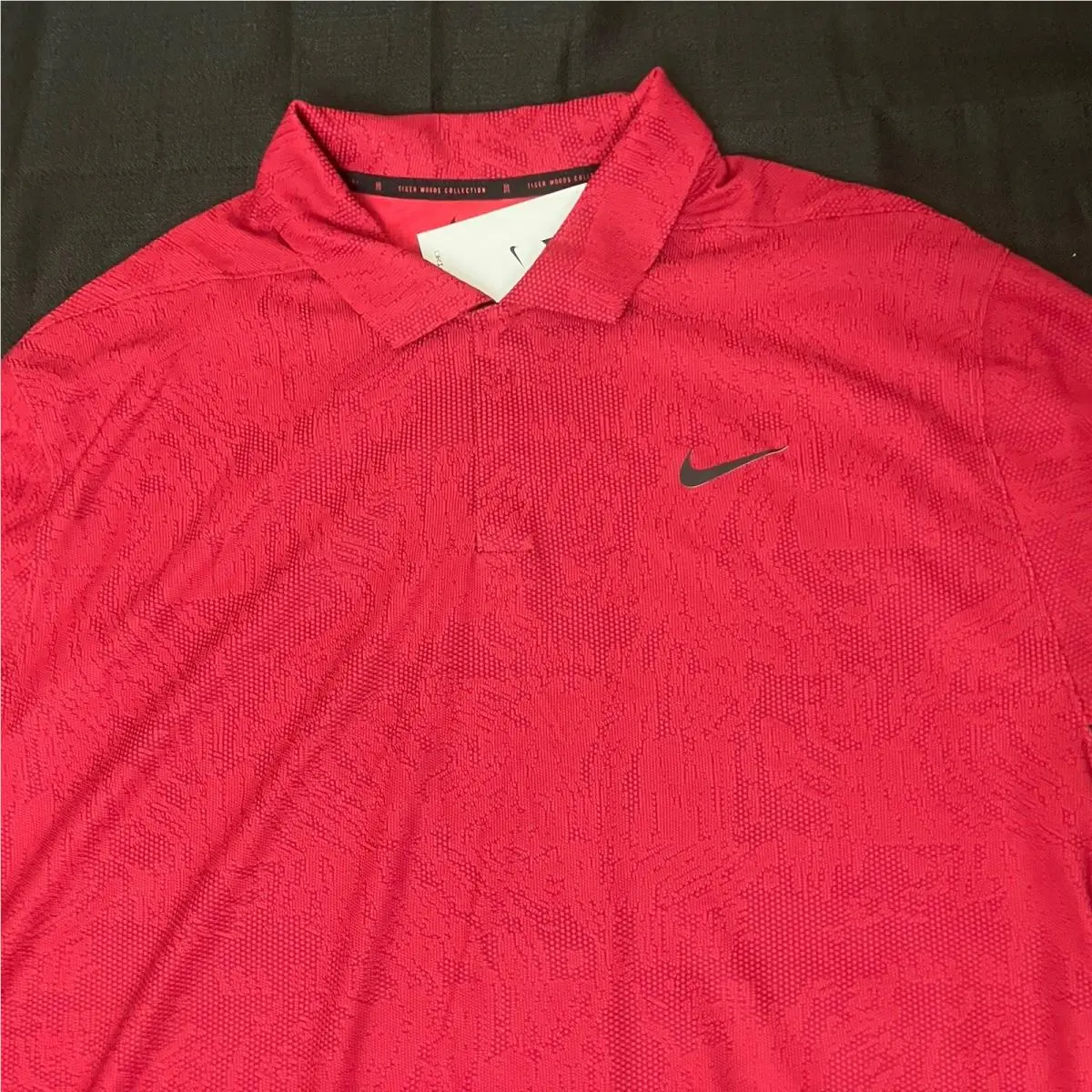 Nike clothing - TIger Woods ADV First Major Win Anniversary Polo - Sunday Red Black 0