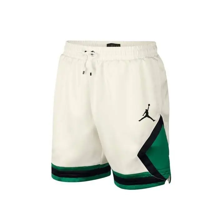 Air Jordan  Mens Satin Diamond Basketball Shorts Green AO2820-133 Large by Nike