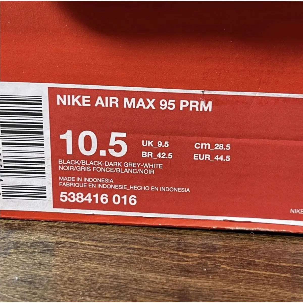 Nike shoes - Nike Air Max 95 - Air Max - 538416 016 - Black 6