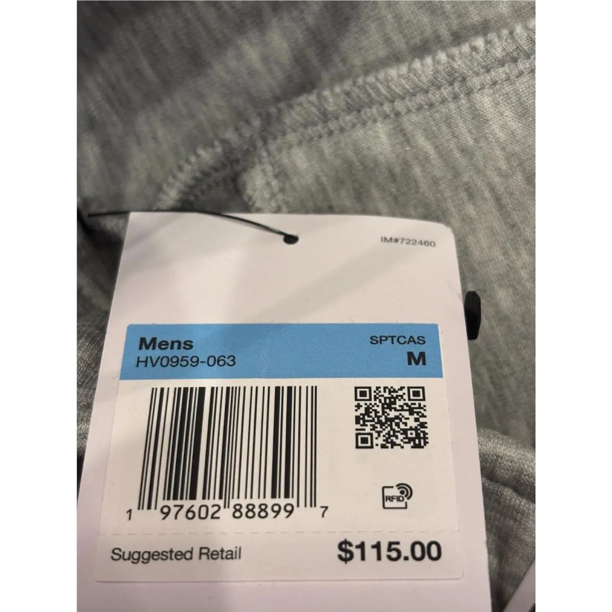 Nike clothing - Nike Tech - Tech - Grey / Black (UPC: 197602888997) 2
