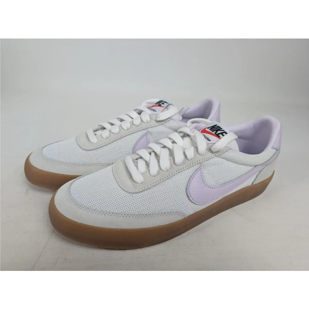 Nike Killshot 2 Textile Women`s Shoes White/gum Light Brown/barely Grape 9.5