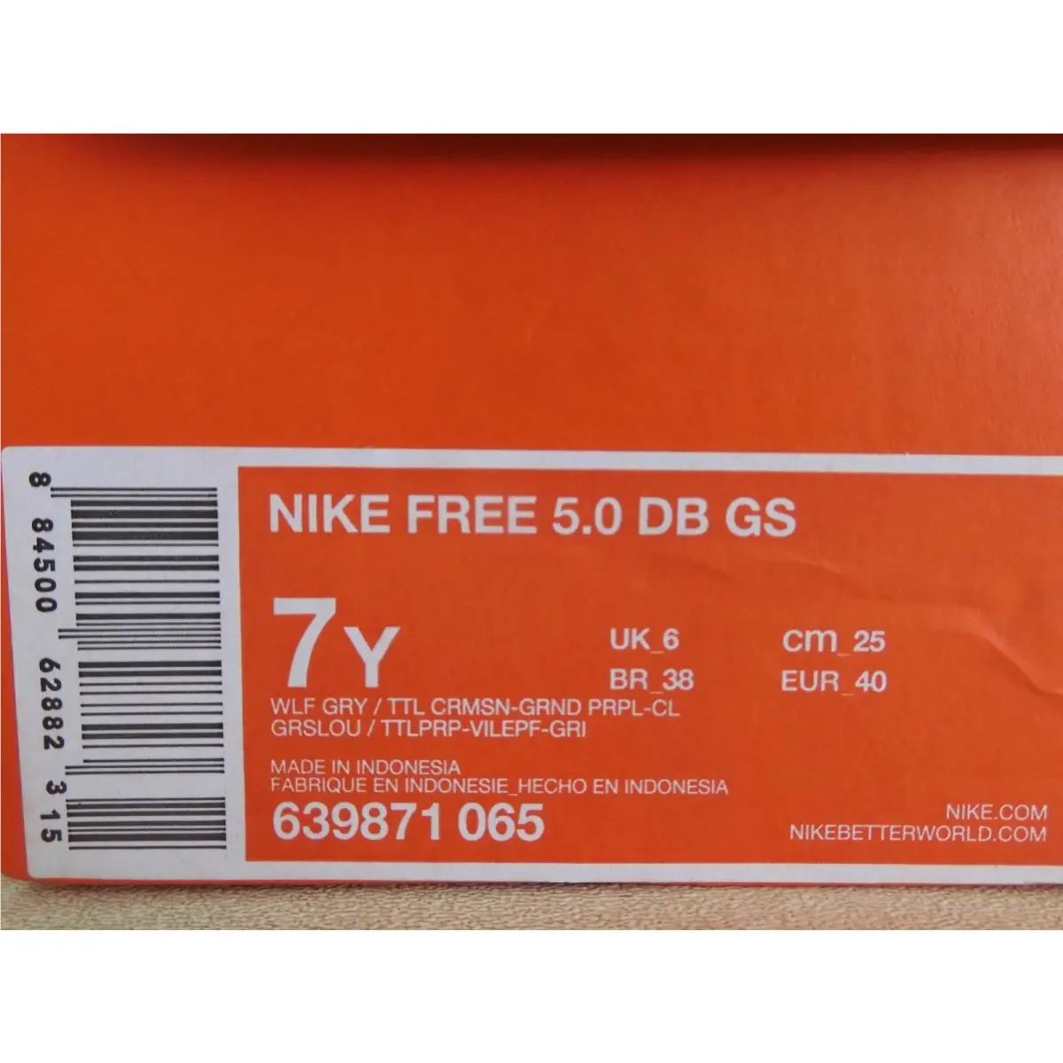 Nike shoes - Nike Free 5.0 - Free - Gray (UPC: 884500628823) 6
