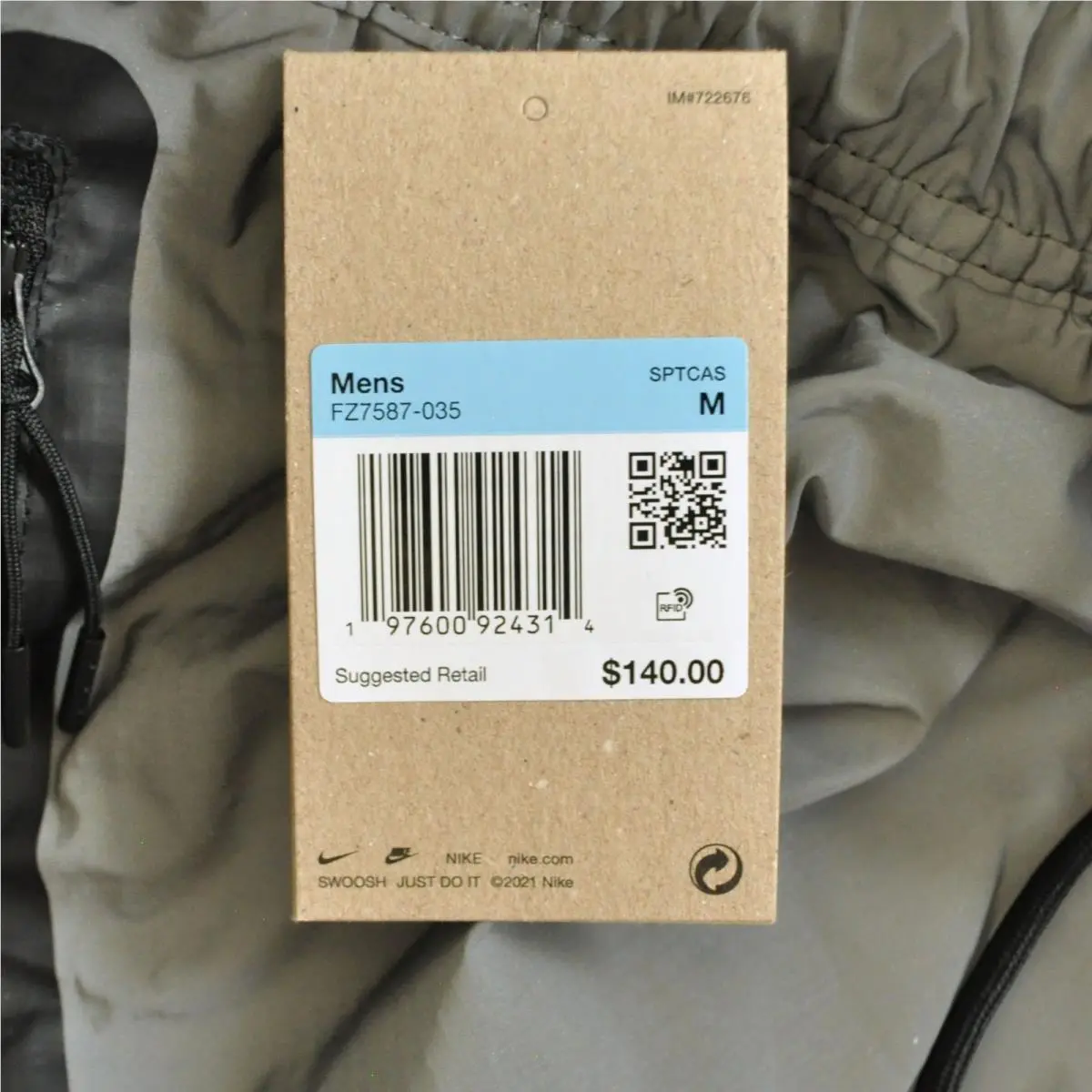 Nike clothing - Nike Tech Woven Flash Pants - Gray 7