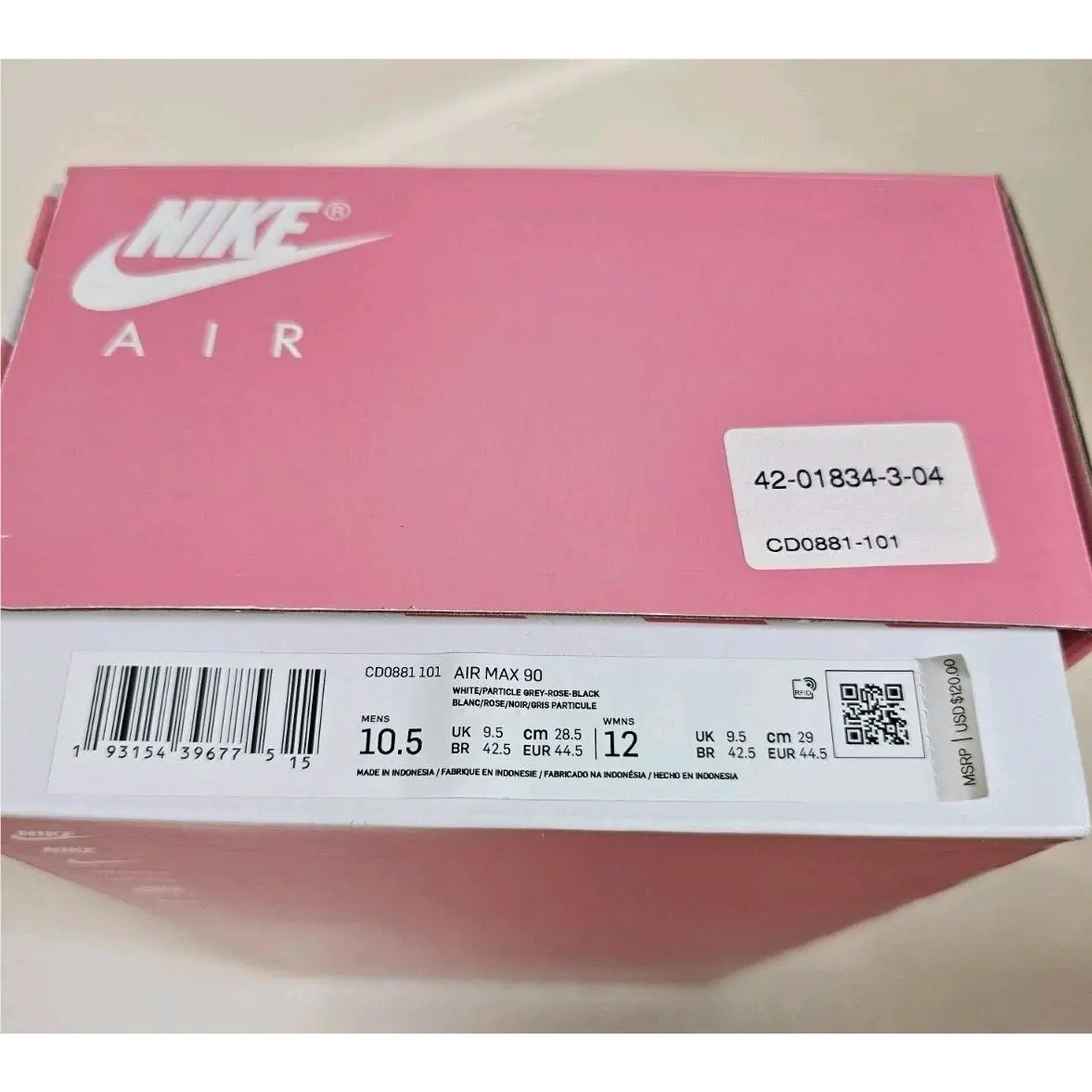 Nike shoes - Nike Air Max 90 - Air Max - CD0881-101 - Pink 16