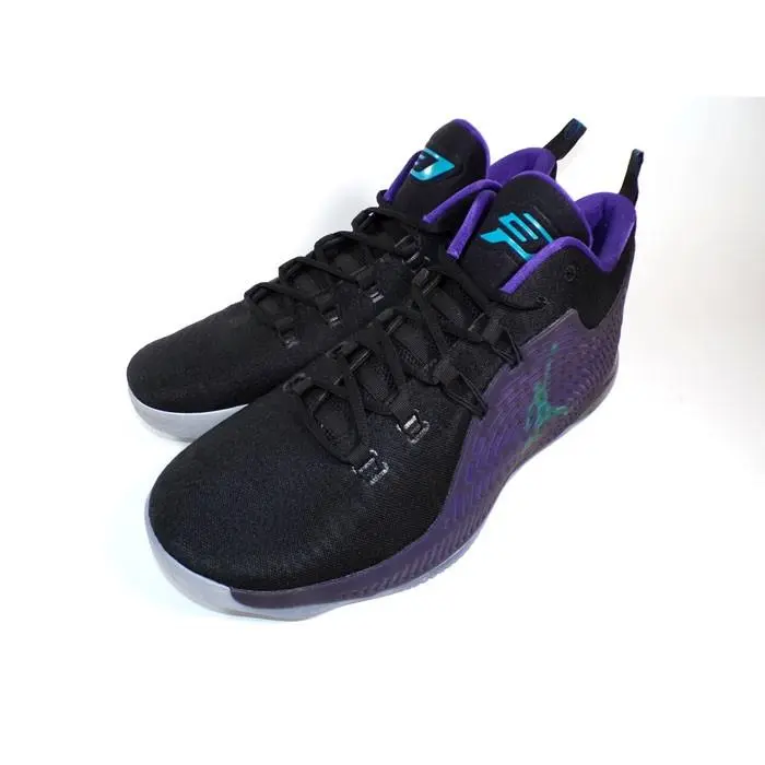 2016 Hornets Team Issue Nike Jordan CP3.X Concord Black/tropical Teal Promo Shoe