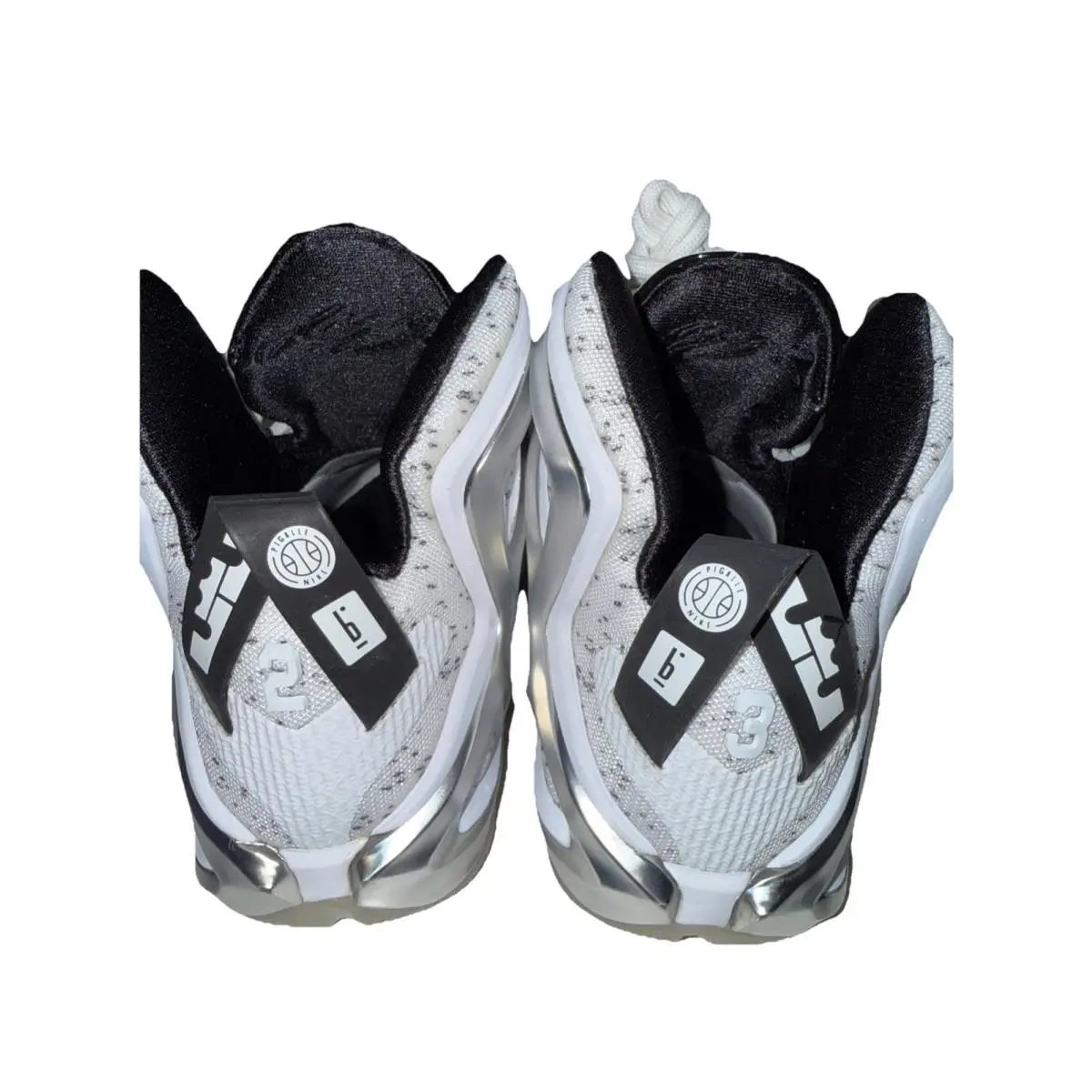 Nike shoes - Lebron XII - Lebron XII - 806951-100 - White (UPC: 0888410040676) 6