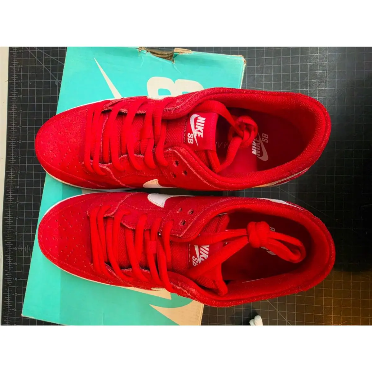 Nike shoes - Nike Dunk Low - Dunk Low - Red 3