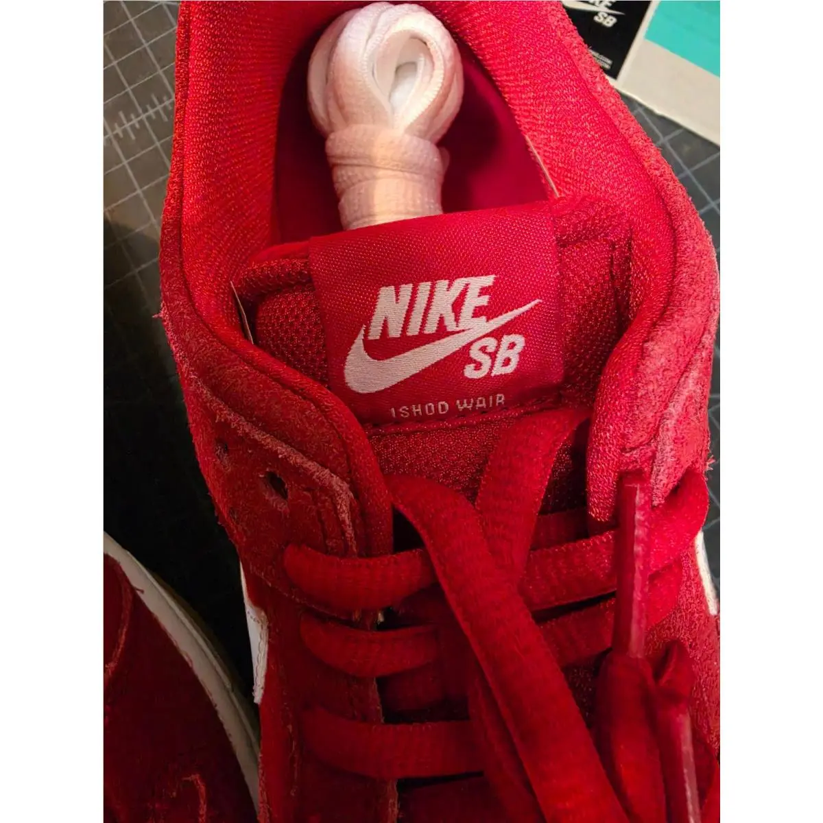 Nike shoes - Nike Dunk Low - Dunk Low - Red 6