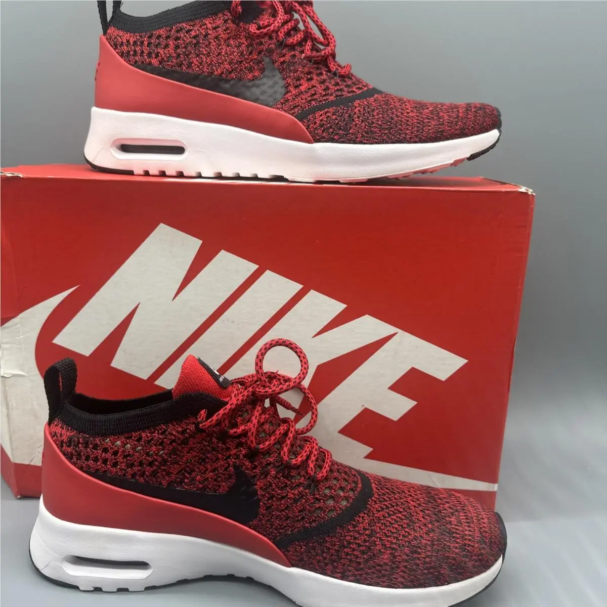 Nike shoes - Air Max Thea Ultra FK - 881175601 - Red 1