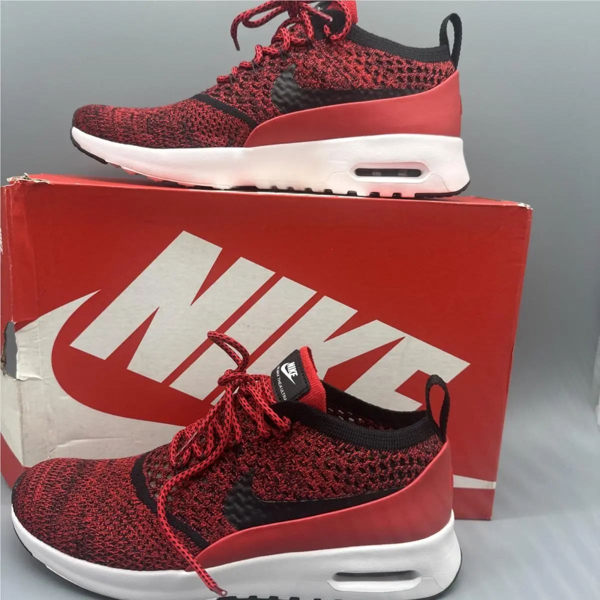Nike shoes - Air Max Thea Ultra FK - 881175601 - Red 2