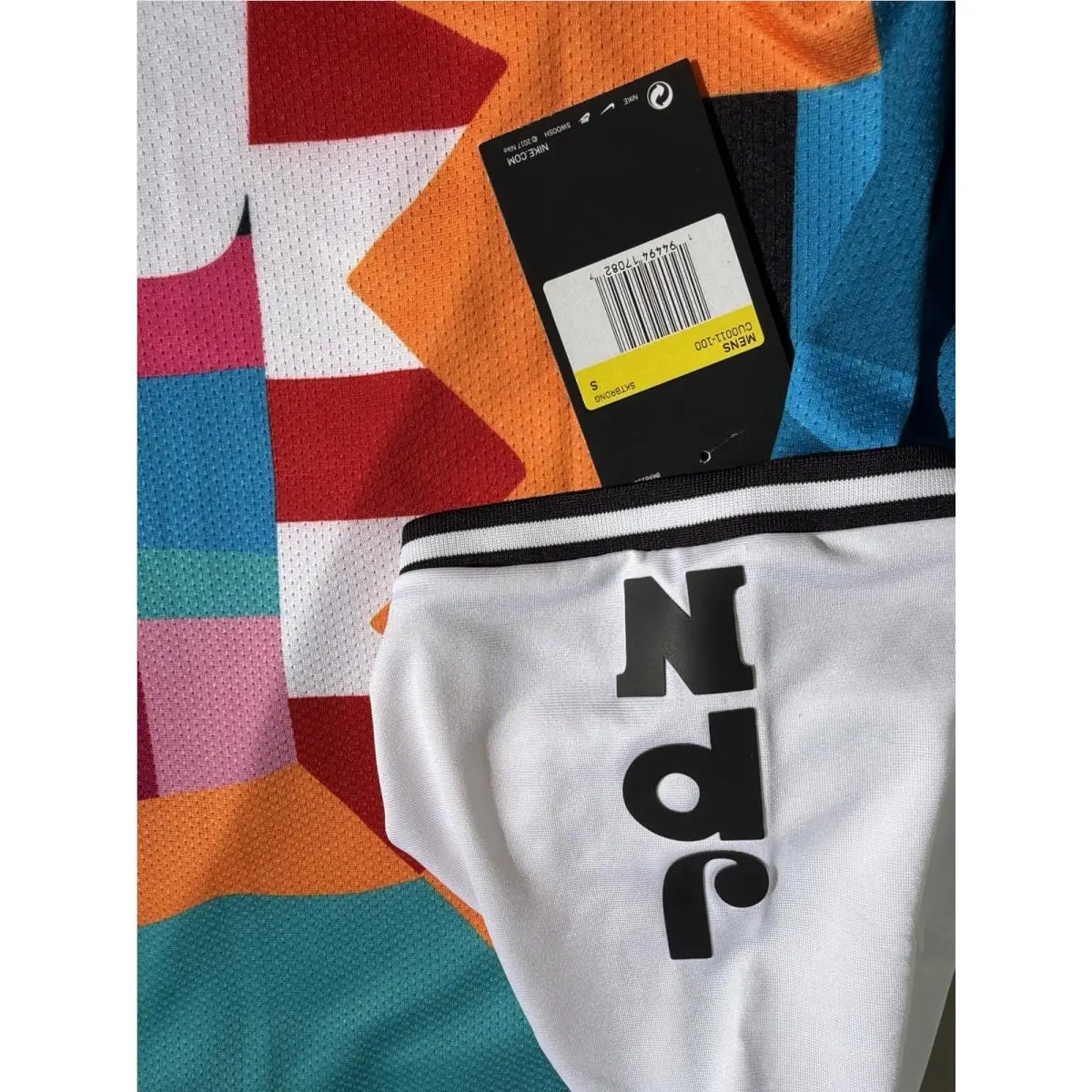 Nike clothing - Nike SB x Parra Japan Federation Kit Jersey Olympic Top - CU0011-100 - White (UPC: 194494170773) 5