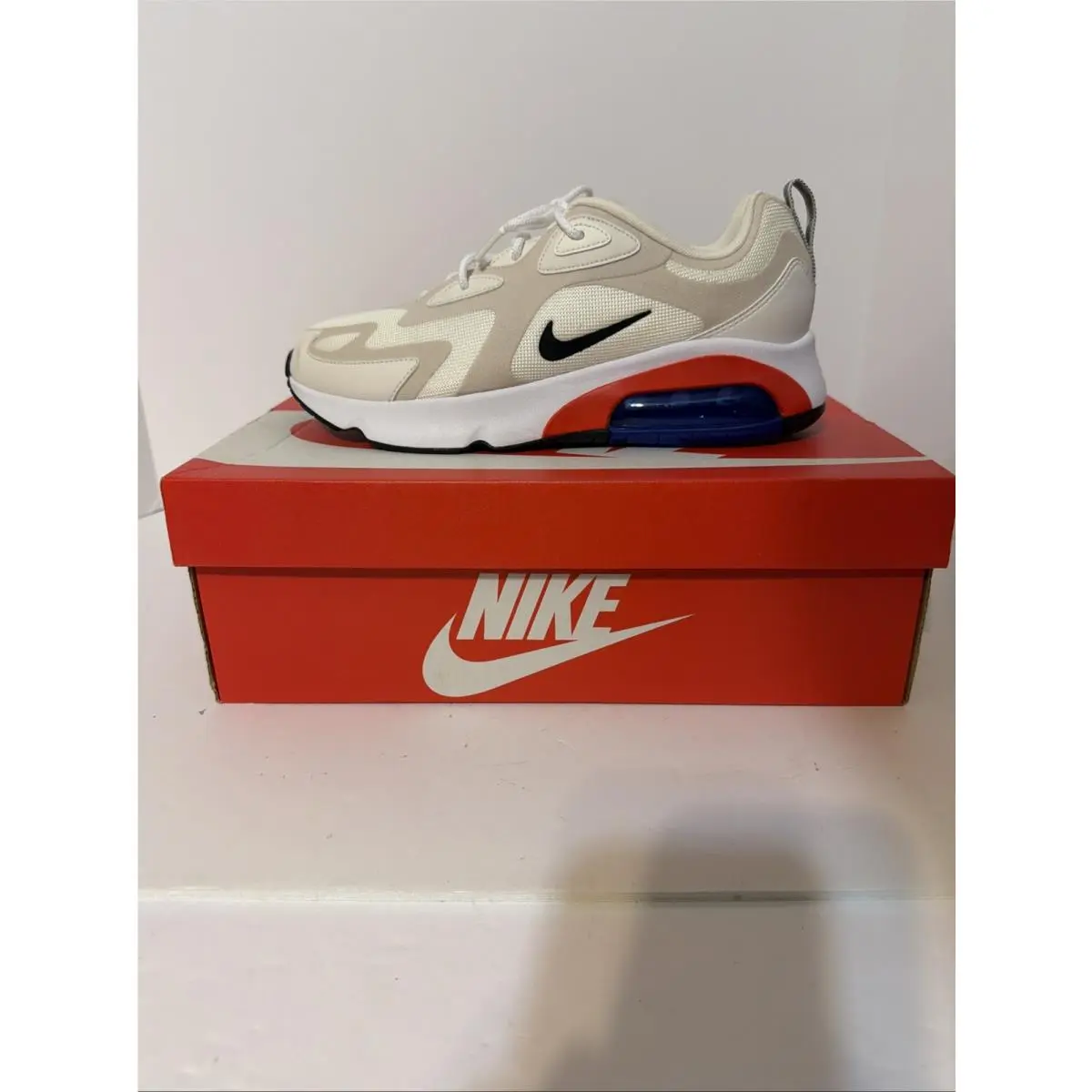 Nike Air Max 200 AT6175-100 Sail/black/desert Sand/phantom Women’s 12
