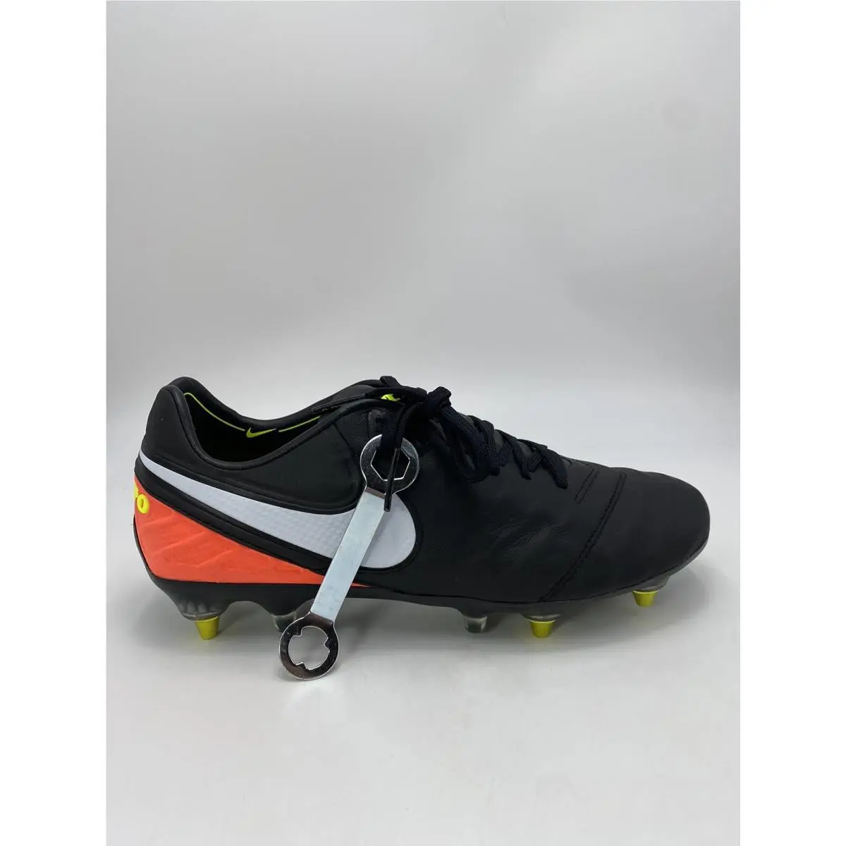 Nike shoes - Nike Tiempo Legend - Tiempo Legend - 869483 018 - Black/White-Hyper Orange (UPC: 884499998716) 0