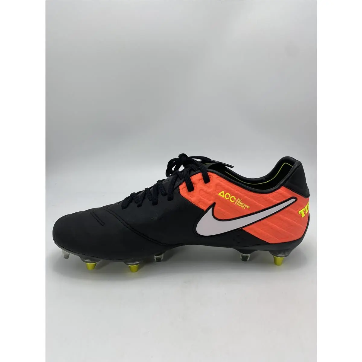 Nike shoes - Nike Tiempo Legend - Tiempo Legend - 869483 018 - Black/White-Hyper Orange (UPC: 884499998716) 1