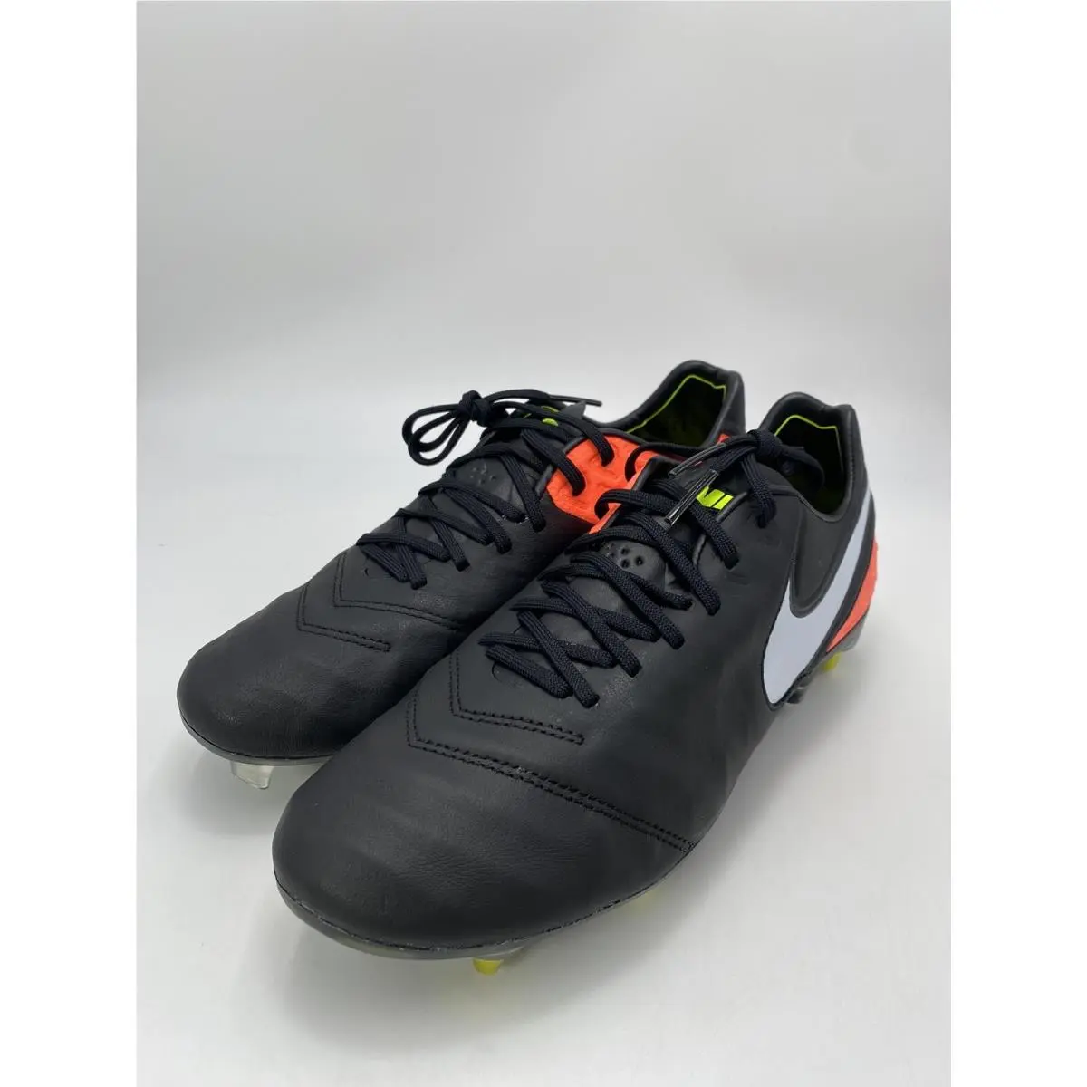 Nike shoes - Nike Tiempo Legend - Tiempo Legend - 869483 018 - Black/White-Hyper Orange (UPC: 884499998716) 2