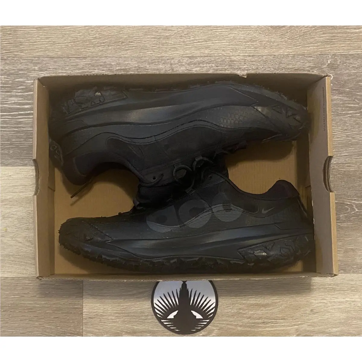 Nike Acg Mountain Fly 2 Low Black Anthracite Hiking Shoes DV7903-002 Men`s 10.5