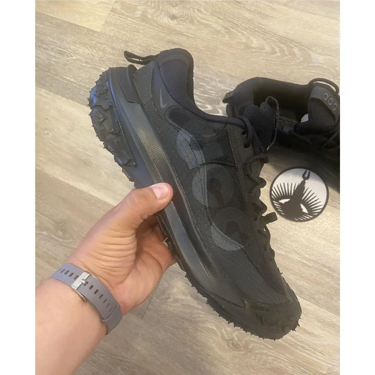 Nike shoes - Nike ACG Mountain Fly 2 - DV7903-002 - Black/Anthracite/Black (UPC: 196606204611) 8