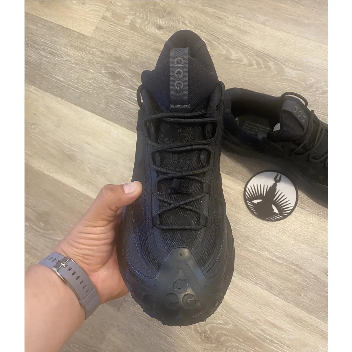 Nike shoes - Nike ACG Mountain Fly 2 - DV7903-002 - Black/Anthracite/Black (UPC: 196606204611) 4