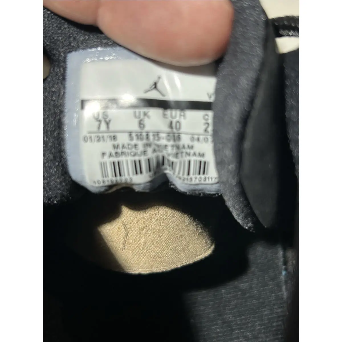 Nike shoes - Air Jordan 12 - Air - Black 7