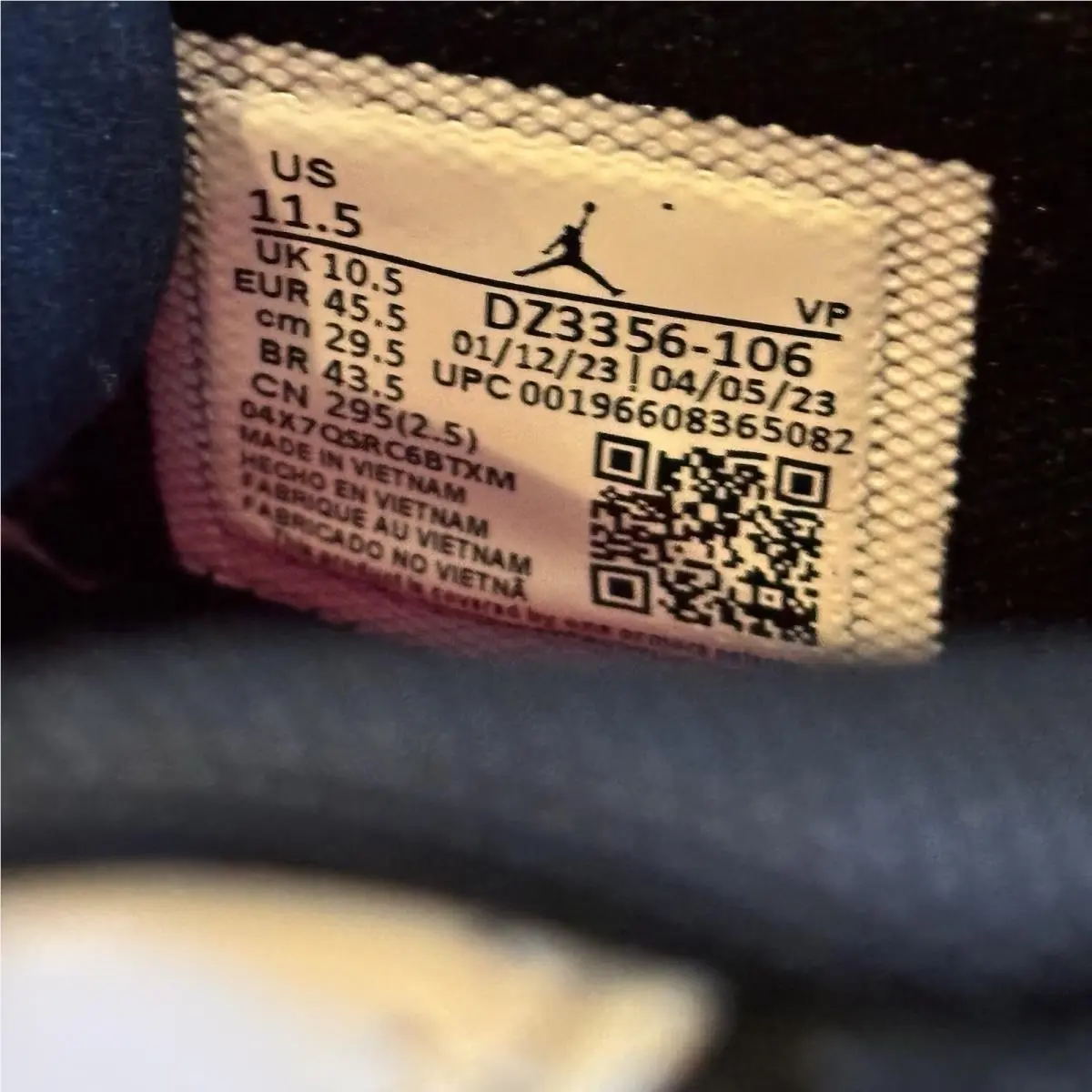 Nike shoes - Air Jordan 38 - Air - DZ3356-106 - White (UPC: 196608365082) 9