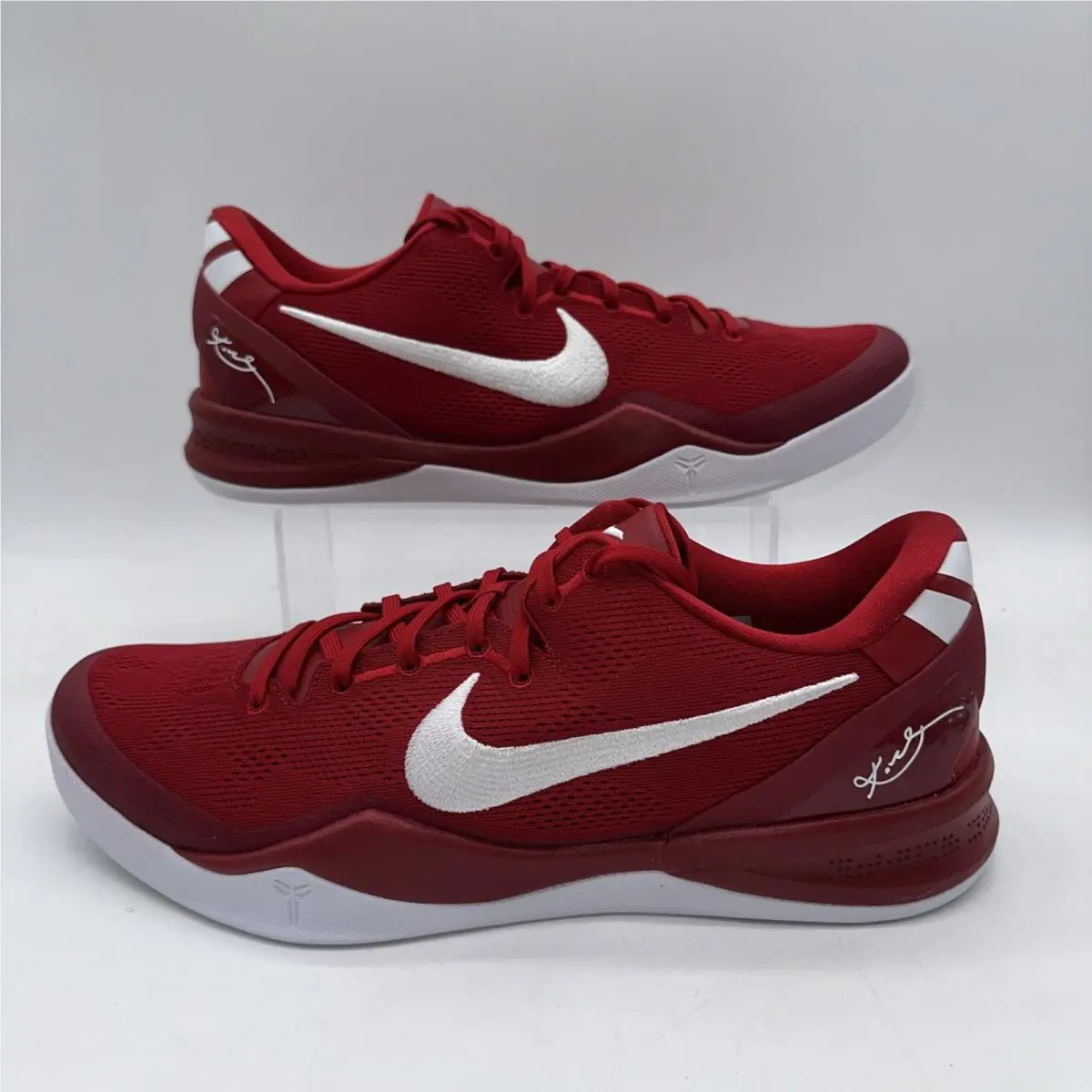 Nike Men`s Size 15 Kobe 8 Protro TB P HM6469 601 Red/white Basketball Sneaker