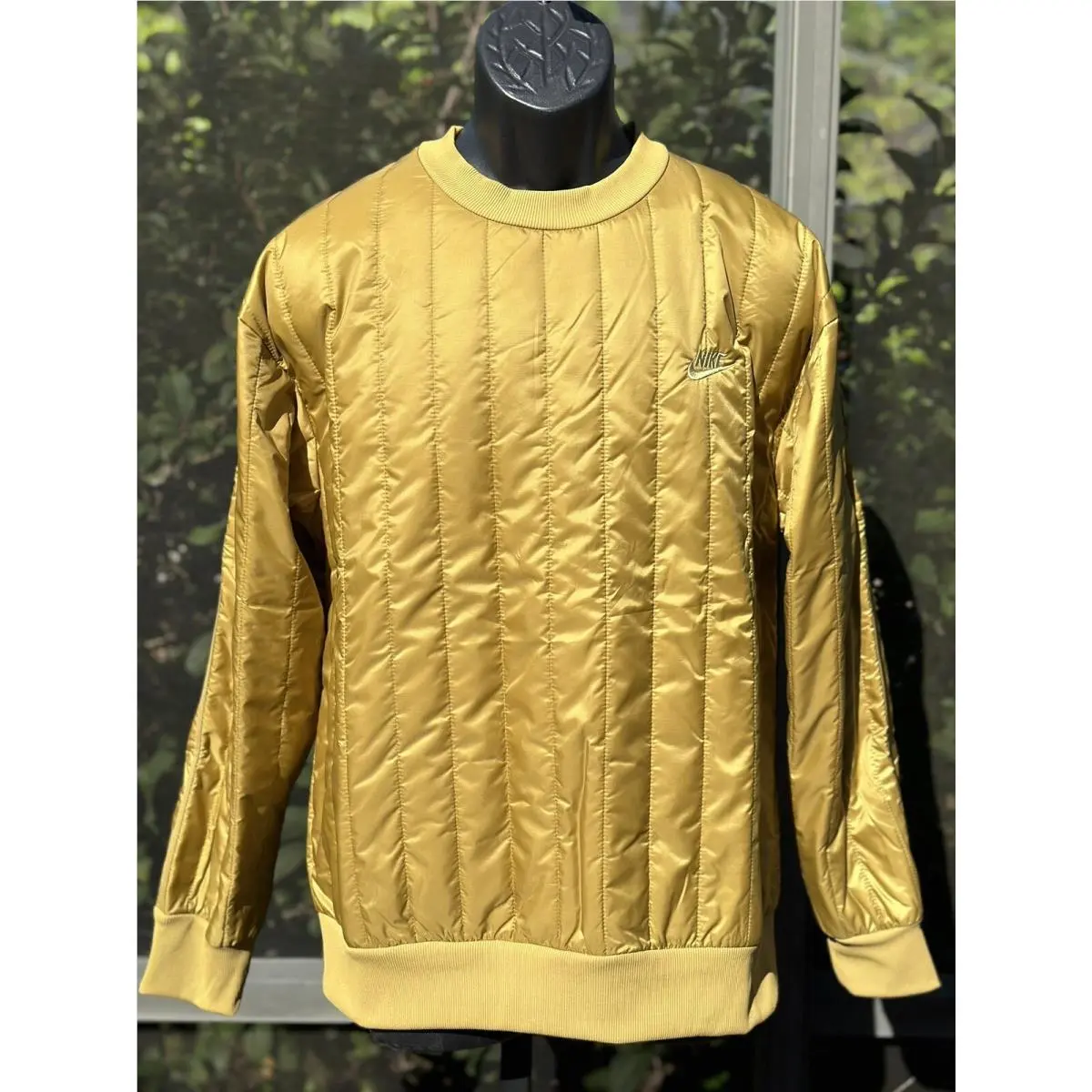 Nike Therma-fit Tech Pack Fleece Sweatshirt Gold Men L DQ4302-382