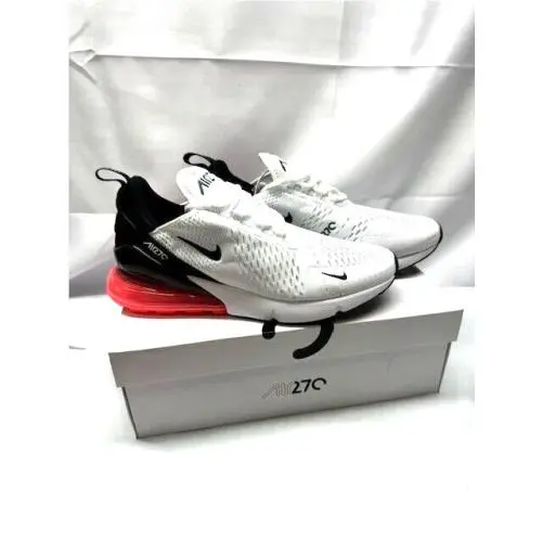 Nike Women`s Air Max 270 - FD0823-100 White Black / Hot Punch - Size 11.5