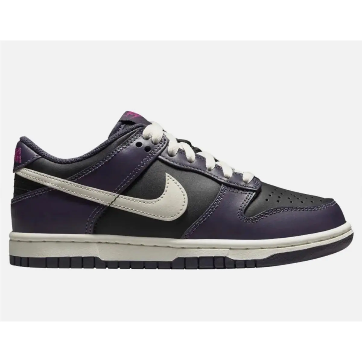 Size 5.5Y - Kid`s Nike Dunk Low Dark Raisin FB9109-003