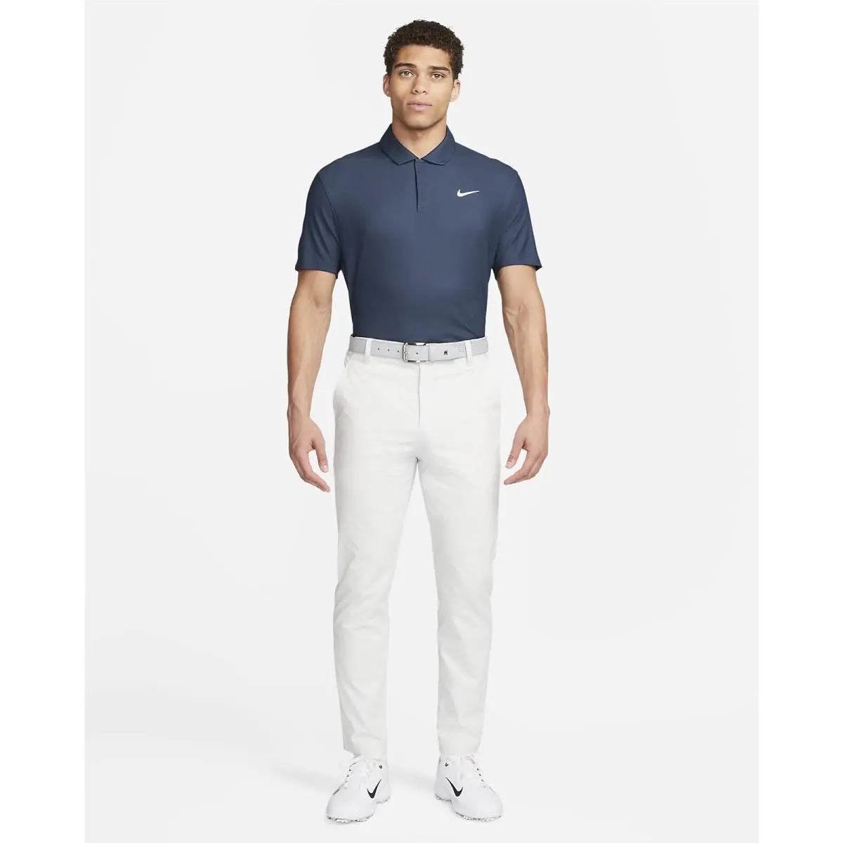 Nike clothing - Tiger Woods Dri Fit ADV Polo - Thunder Navy Midnight Blue 8