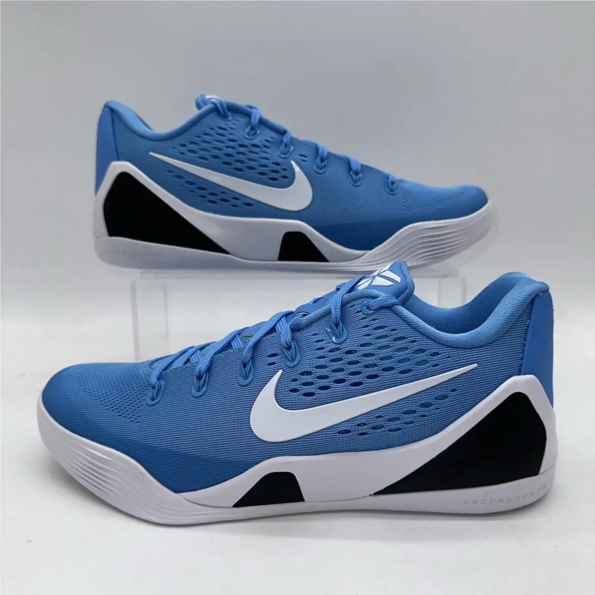 Nike Men`s Size 9 Kobe 9 Elite Low EM TB P IH5095 401 Unc Blue Basketball