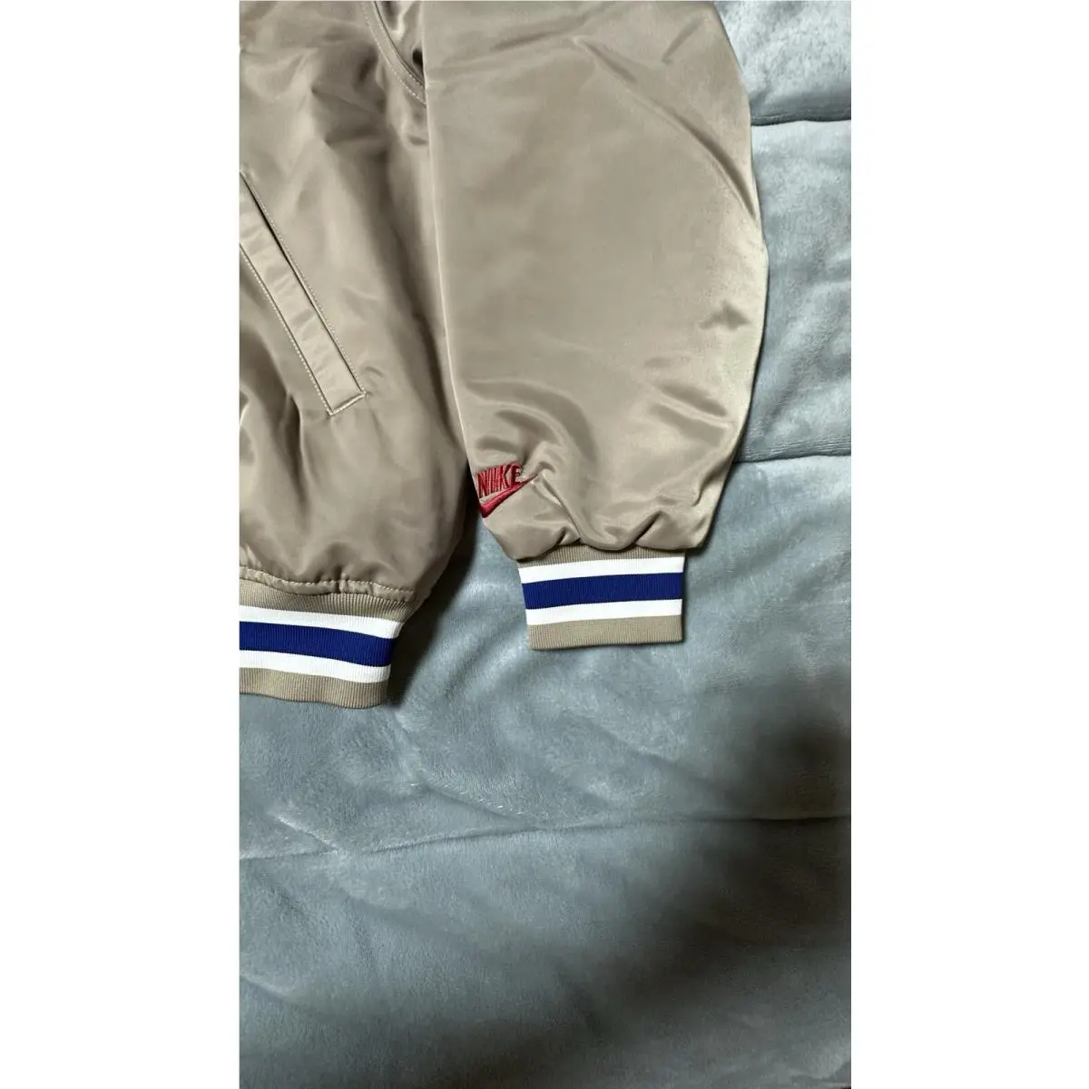 Nike clothing - Nike Dugout - Dugout - FQ7970247 - Khaki/Sail/Deep Royal Blue/Gym Red 4