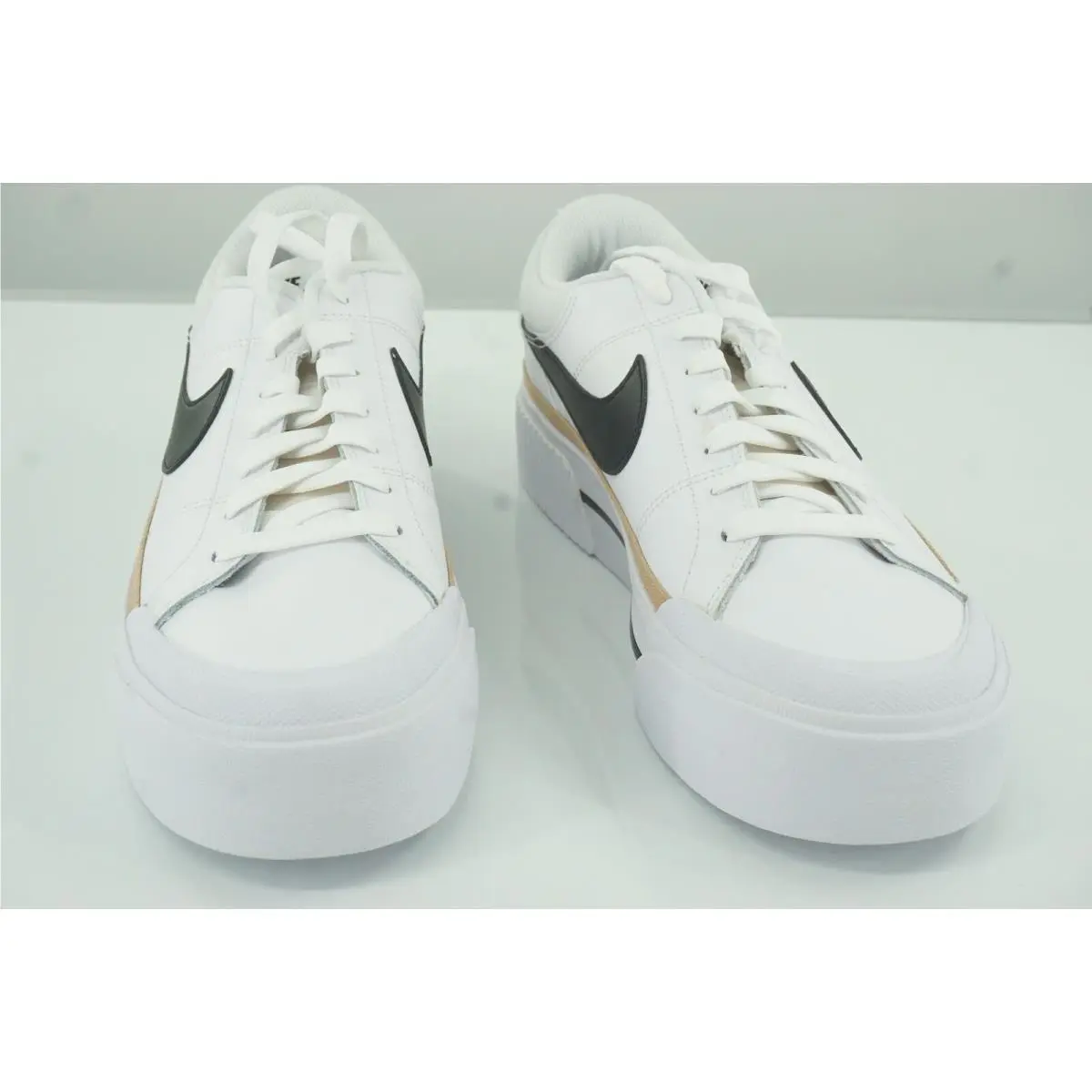 Nike shoes - Court Legacy Lift - Court Legacy Lift - White Black Hemp - White (UPC: 196149219165) 3