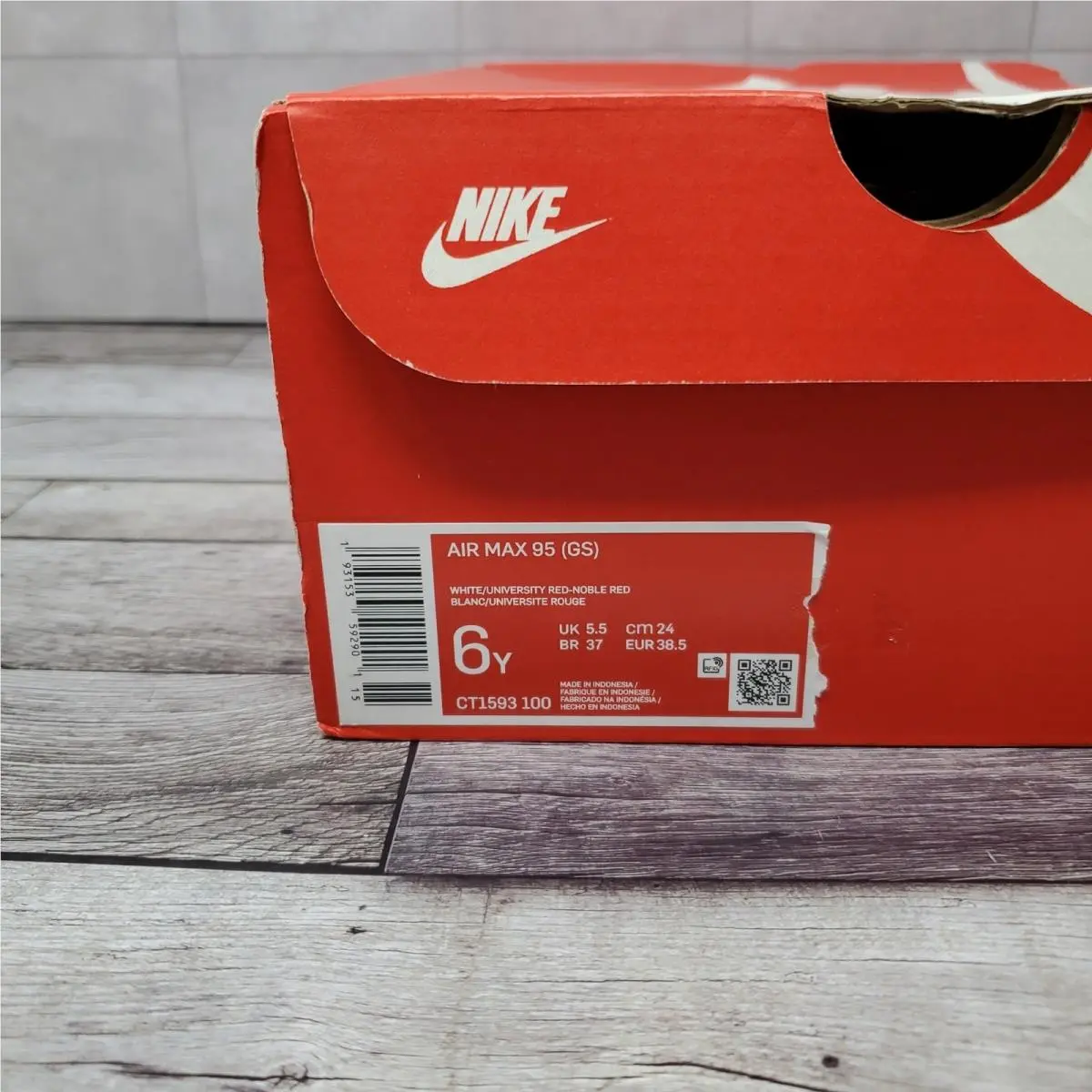 Nike shoes - Nike Air Max 95 - Air Max - Red 8