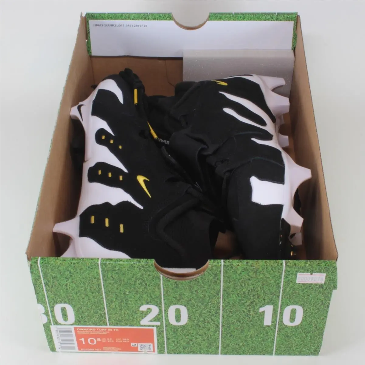 Nike shoes - Nike Air Diamond Turf - Air Diamond Turf - HJ3360-001 - Black 9