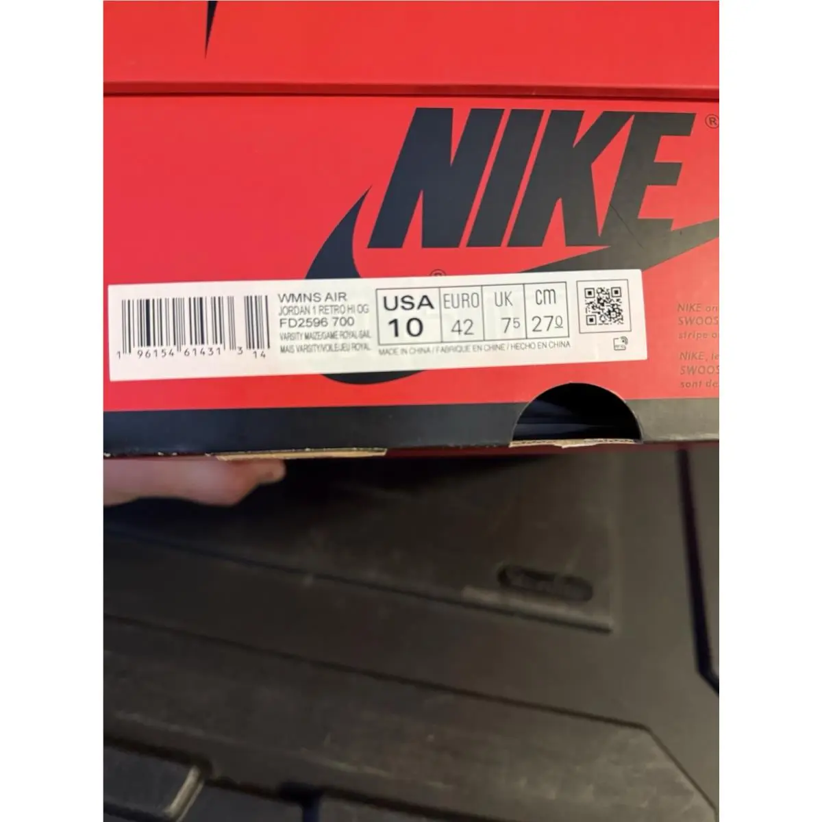 Nike shoes - Air Jordan 1 - Air - CD0461-700 - Multicolor 2