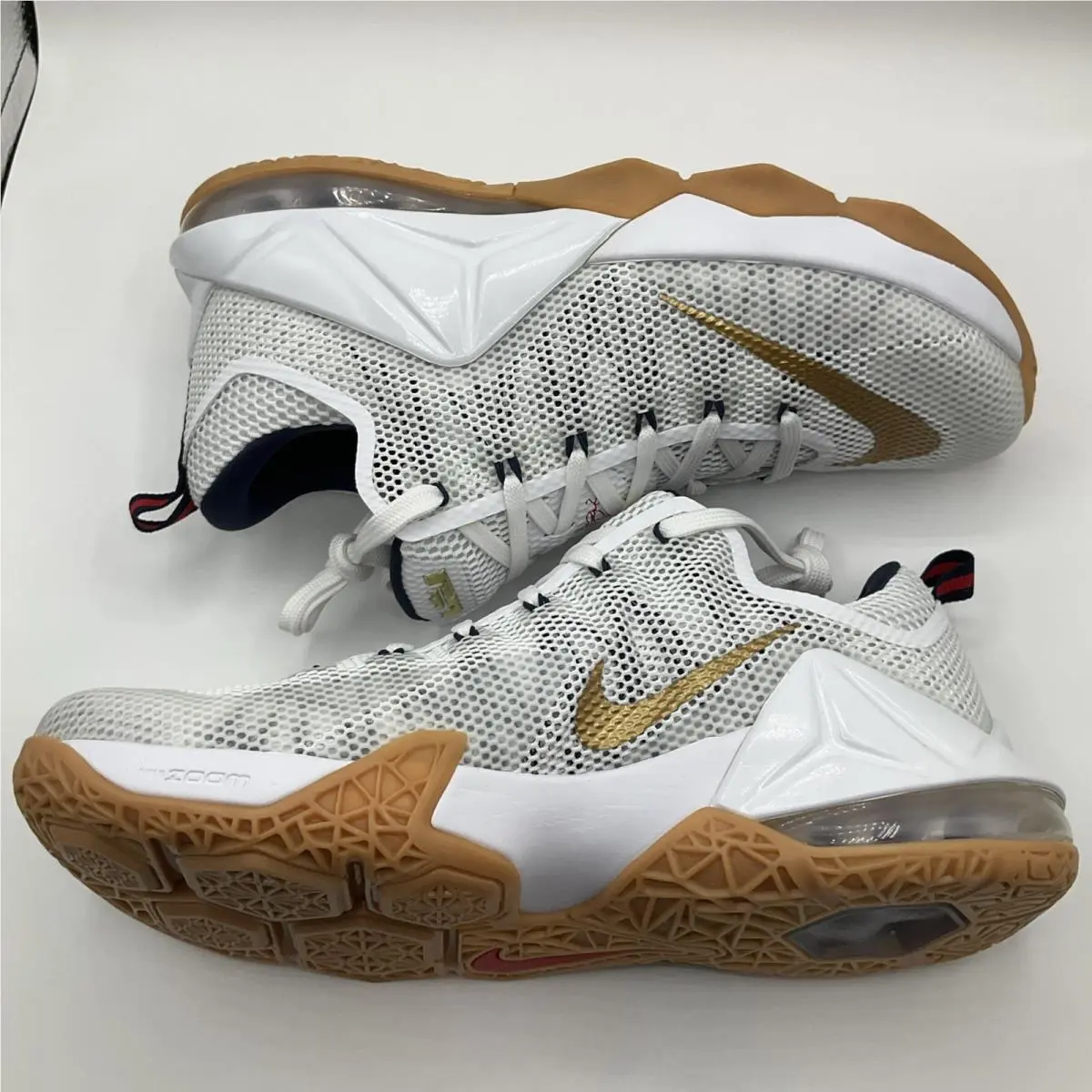 Nike shoes - Nike LeBron 12 - LeBron - 724557-174 - White (UPC: 0887229186193) 7