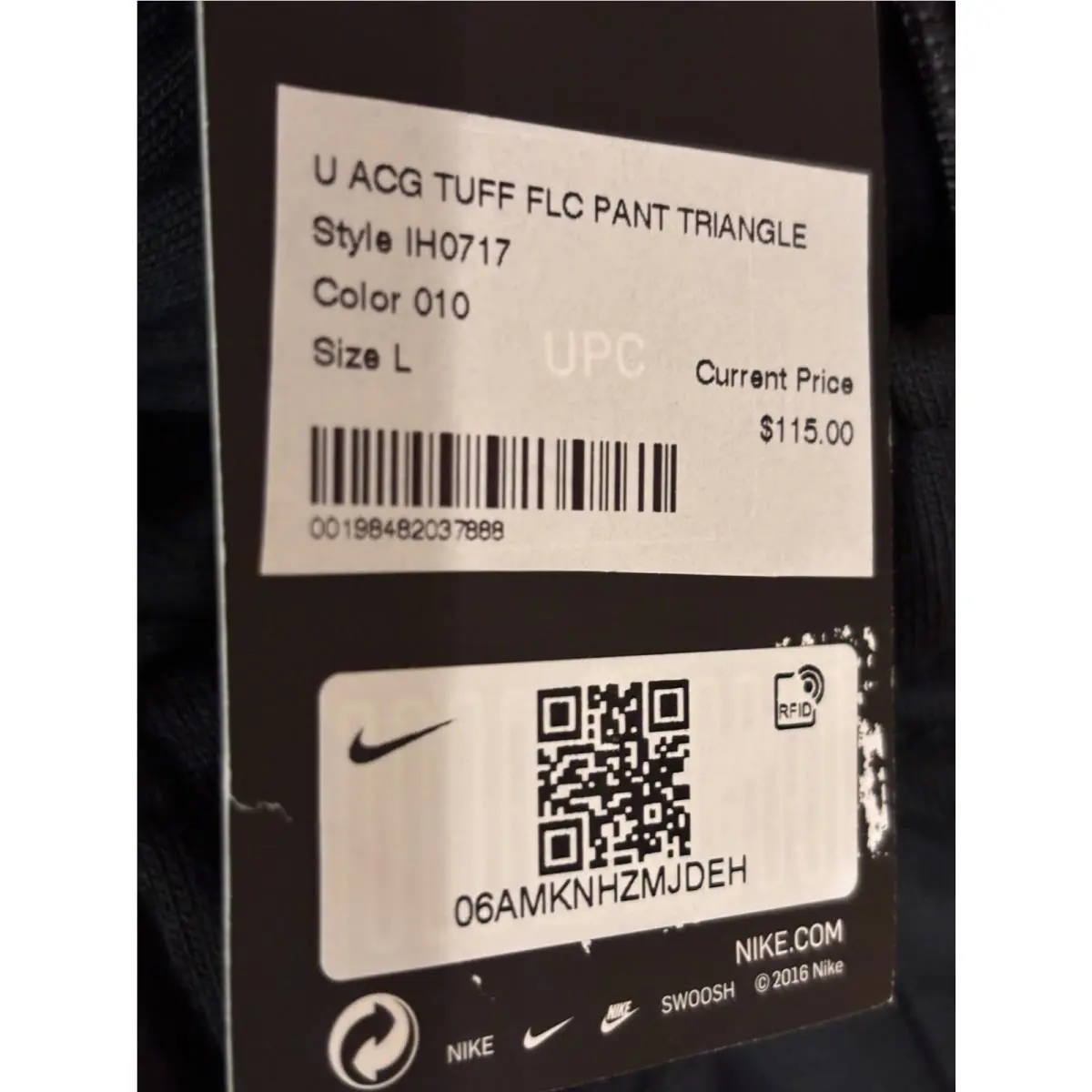 Nike clothing - Black (UPC: 198482037888) 4