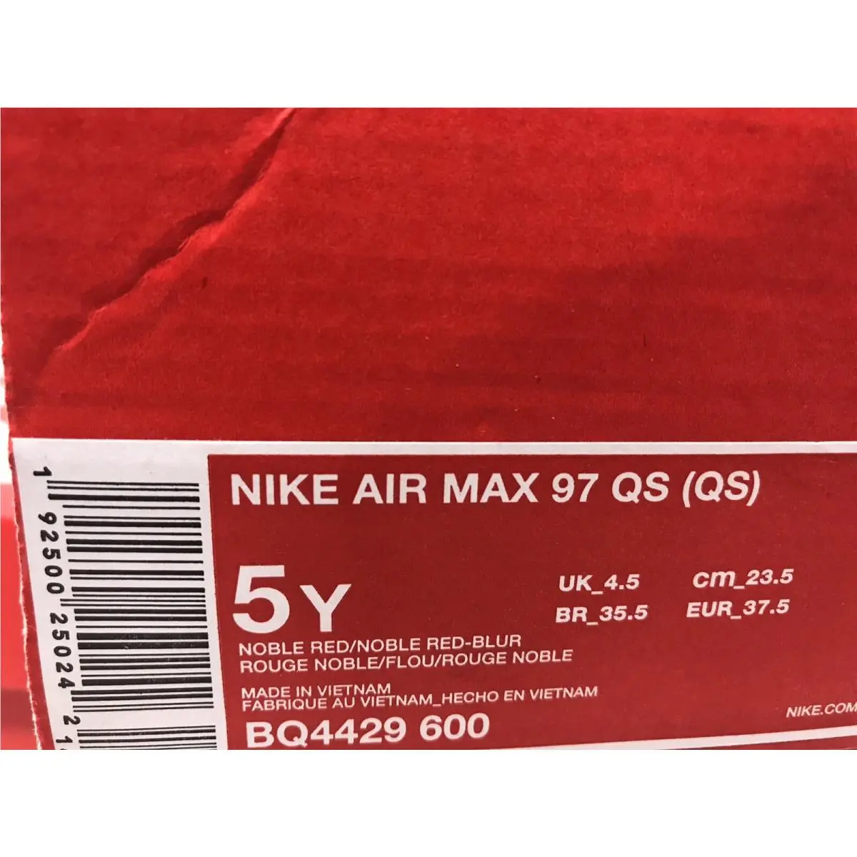Nike shoes - BQ4429-600 - BQ4429-600 - Red (UPC: 0192500250242) 3